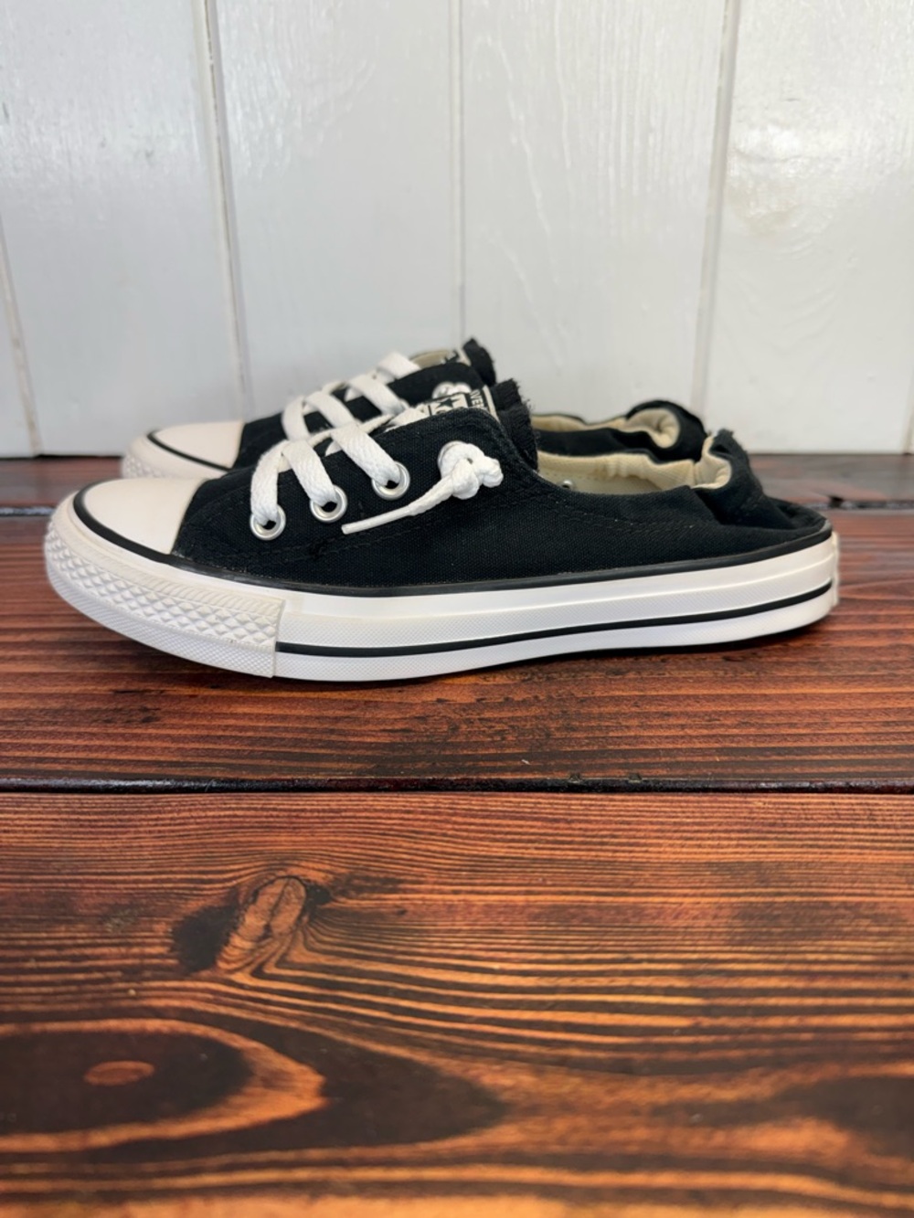 Converse Chuck Taylor All Star Shoreline Slip-On Sneakers Women’s Size 7.5 Black